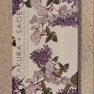 Sakura and Sage eyeshadow and blush pallette